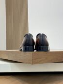 Berluti Polished Men's Leather Oxford Shoes with Embossed Detail