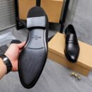 Berluti Polished Men's Leather Penny Loafers - Classic Style