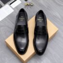 Berluti Polished Men's Leather Penny Loafers - Classic Style