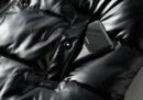 Burberry Glossy Hooded Puffer Vest with Stripe Detail
