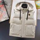 Burberry Hooded Puffer Vest with Multiple Pockets
