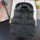 Burberry Hooded Puffer Vest with Multiple Pockets