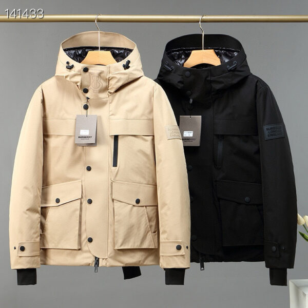 Burberry Multi-Pocket Hooded Winter Jacket