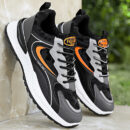Affordable Athletic Fashion Sneakers - Lace-Up with Color Accents.