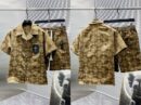 Chrome Hearts Patterned Shirt & Shorts Set with Cross Detail