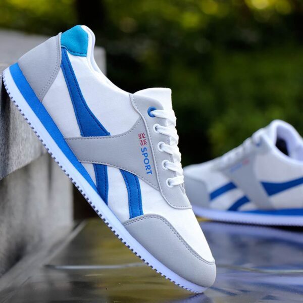 Classic Angled Stripe Sport Sneakers - Stylish Colorways