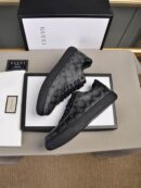 Coach Black Monogram Low-Top Sneakers