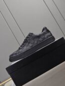 Coach Black Monogram Low-Top Sneakers