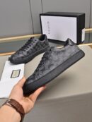 Coach Black Monogram Low-Top Sneakers