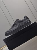 Coach Black Monogram Low-Top Sneakers