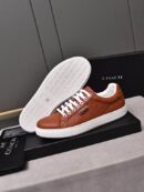 Coach Brown Leather Low-Top Sneakers