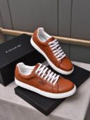 Coach Brown Leather Low-Top Sneakers