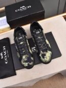 Coach Camouflage Low-Top Sneakers