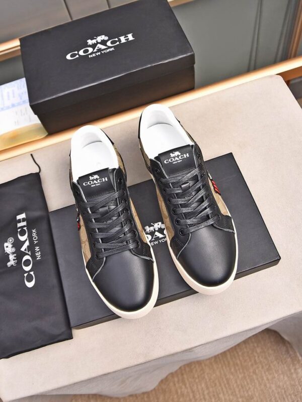Coach Low-Top Sneakers with Mouse Graphic - Image 2