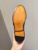 Dior Brown Leather Penny Loafers