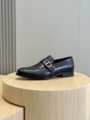Dior Brown Leather Penny Loafers