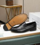 Dior Granville Black Suede Loafers