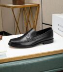 Dior Granville Black Suede Loafers