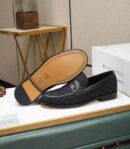 Dior Granville Black Oblique Jacquard Loafers