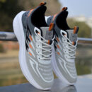 Dynamic Flame Design Fashion Sneakers - Stylish Colorways