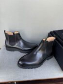 Elegant Black Leather Chelsea Boots