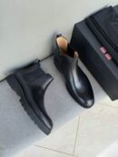 Elegant Black Leather Chelsea Boots