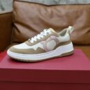 Ferragamo Men's Multi-Tone Gancini Lace-Up Sneakers