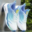 Futuristic Gradient Pattern Fashion Sneakers