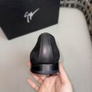 Giuseppe Zanotti Black Velvet GZ Logo Loafers