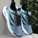 Gradient Color Dynamic Line Fashion Sneakers