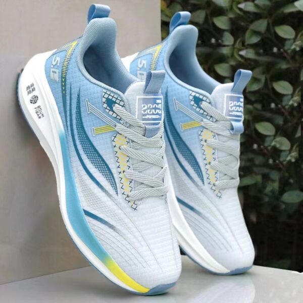 Gradient Color Dynamic Line Fashion Sneakers - Image 5
