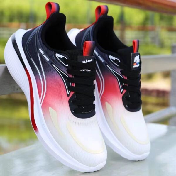 Gradient Fade Aerodynamic Fashion Sneakers. - Image 6