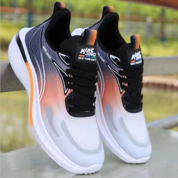 Gradient Fade Aerodynamic Fashion Sneakers. - Image 5