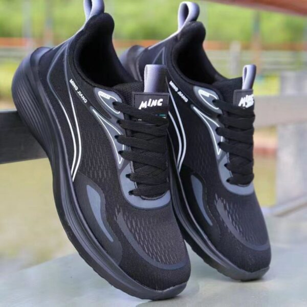 Gradient Fade Aerodynamic Fashion Sneakers.