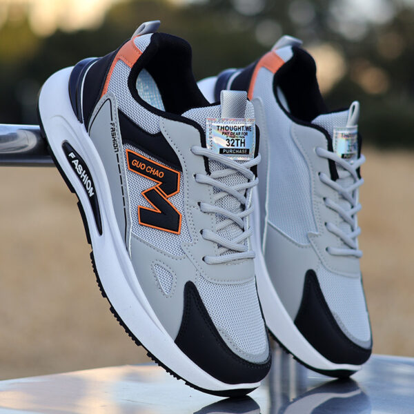 Graphic "M" Logo Fashion Sneakers - Stylish Colorways - Image 2