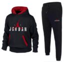Jordan Color Block Hoodie & Sweatpants Tracksuit