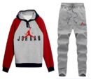 Jordan Color Block Hoodie & Sweatpants Tracksuit