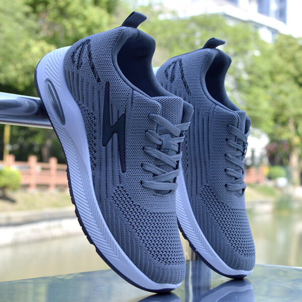 Knit Air Cushion Running Shoes with "Z" Logo - Image 2