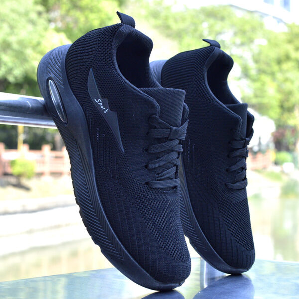 Lightweight Knit Air Cushion Running Shoes - Image 3