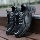 Modern Lace-Up Sneakers - Waterproof & Breathable Options