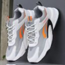 Multi-Layered Curve Stripe Fashion Sneakers