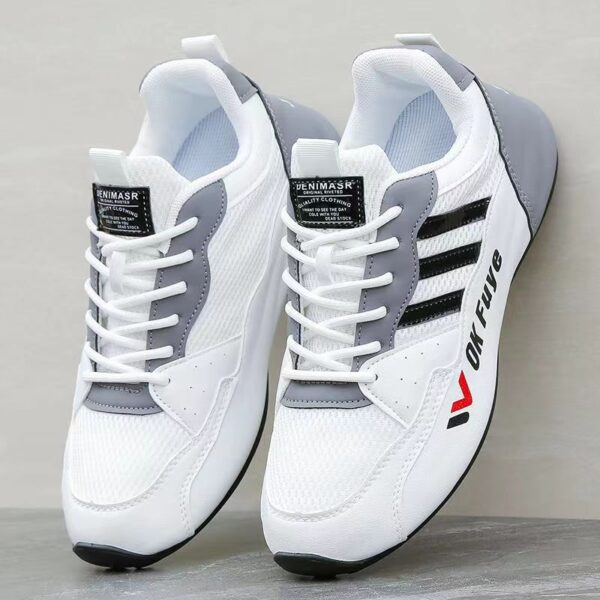 Premium Stripe Detail Athletic Sneakers - Multiple Colors - Image 2
