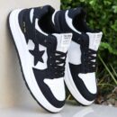 Premium Versatile Star Patch Casual Sneakers.