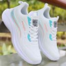 Sleek Curved Line Fashion Sneakers