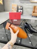 Sophisticated Black Patterned Leather Oxford Shoes