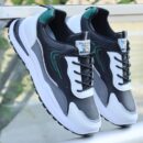 Spectrum Casual Sneakers - Black, Gray & White Edition