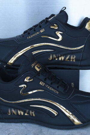 Split Stripe Layered Fashion Sneakers