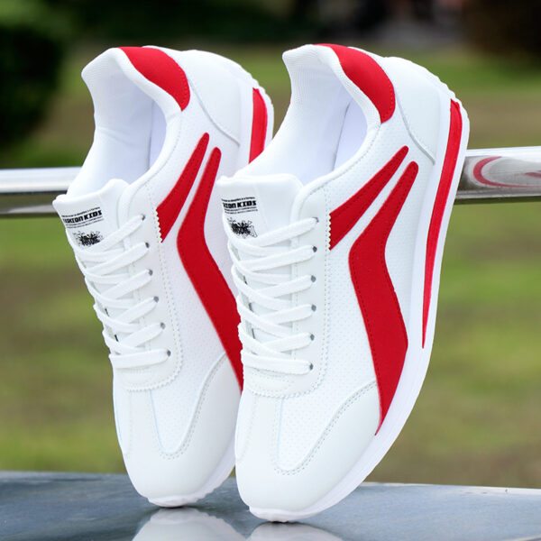 Split Stripe Sport Fashion Sneakers - Stylish Colorways - Image 3