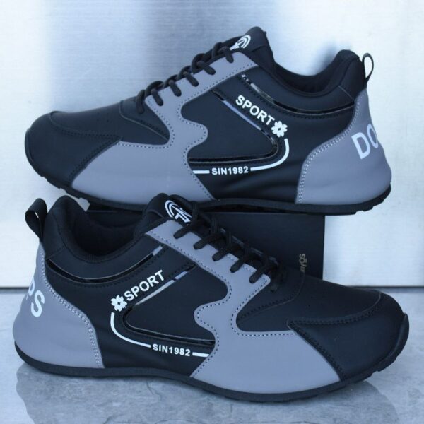Sport Panelled Sneakers with Logo Detail - Image 2