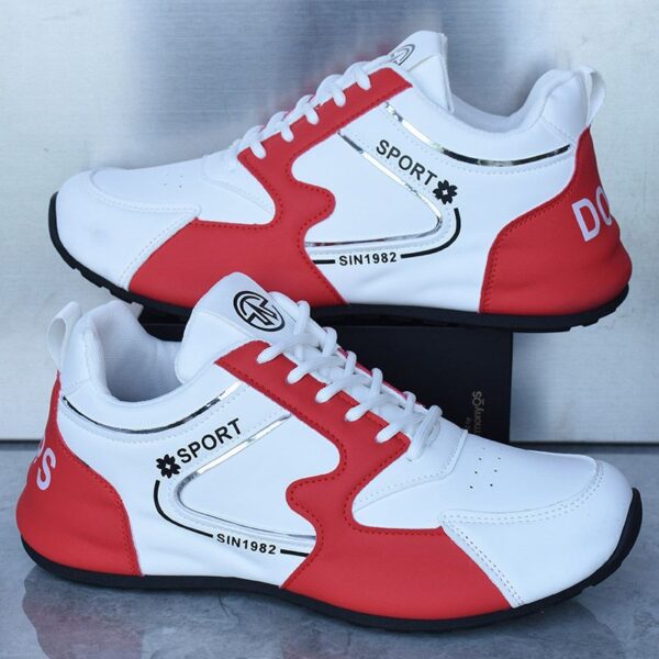 Sport Panelled Sneakers with Logo Detail - Image 5